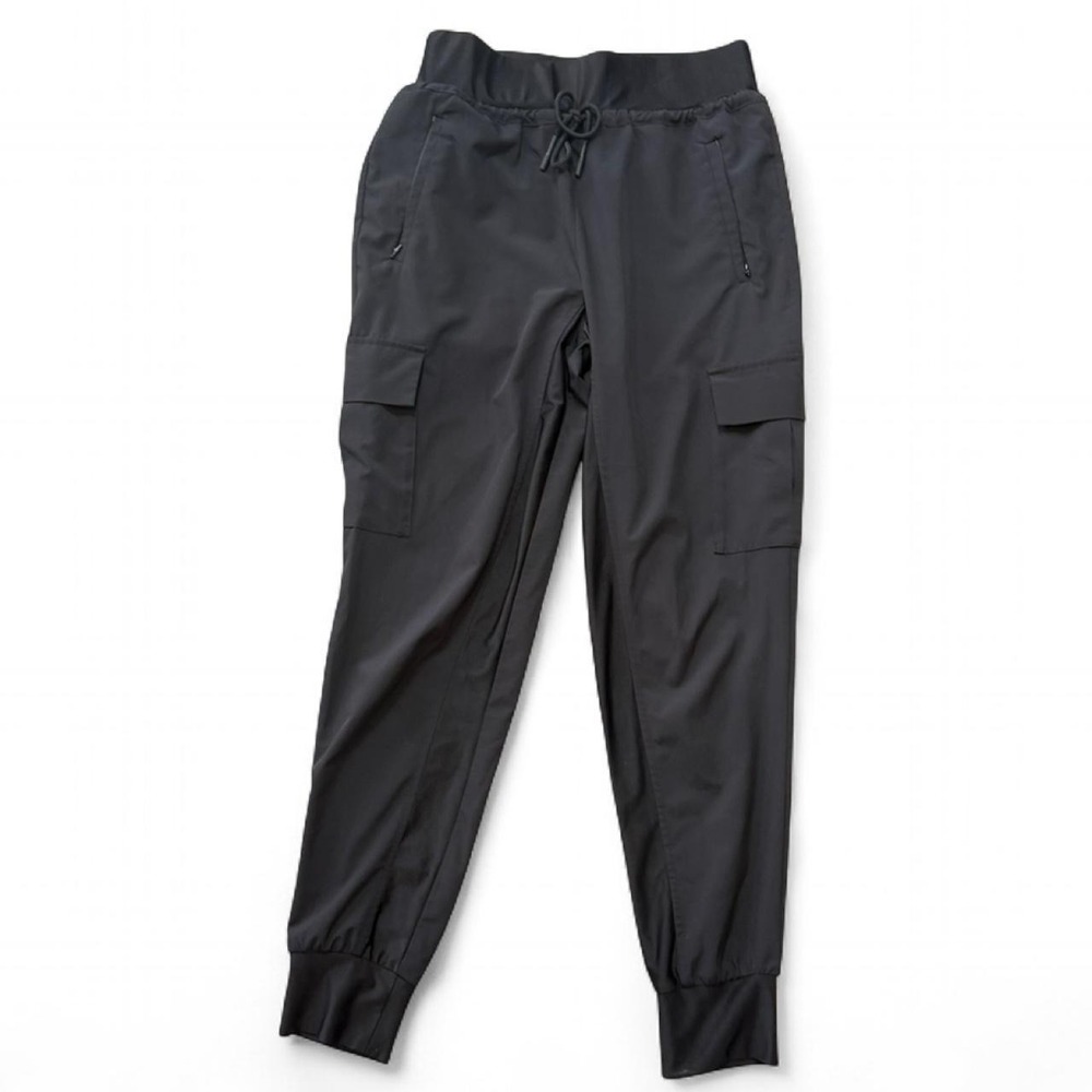 Jolt Black Cargo Athletic Joggers, Women's Size S
